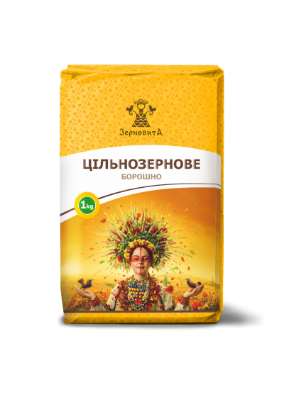 Борошно цільнозернове